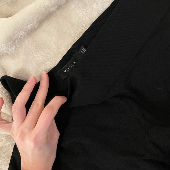 Talula silk a line mini skirt. - Picture 2 of 3